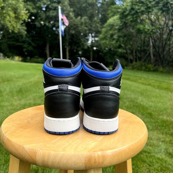 Nike Air Jordan 1 Retro High OG GS Royal Toe Men\'s Shoes - Size 5.5 - Ships Now